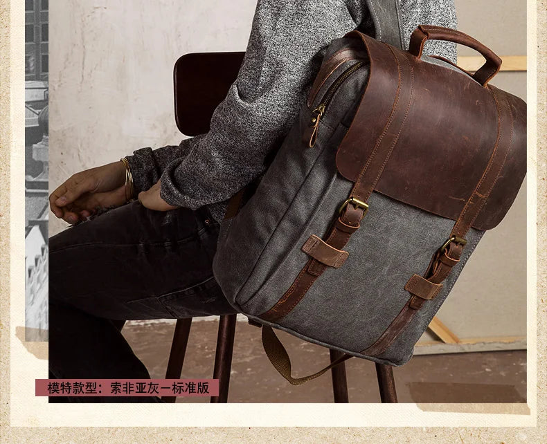Leather Backpack