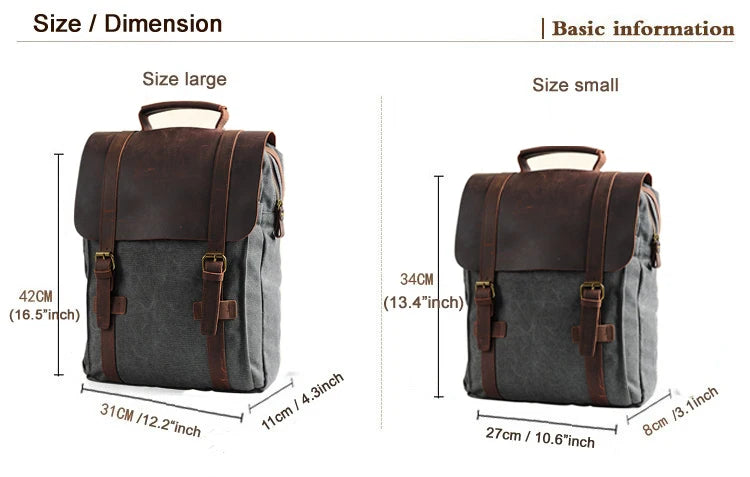 Leather Backpack