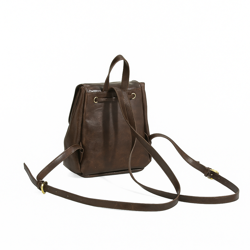 Women Mini PU Leather Backpack