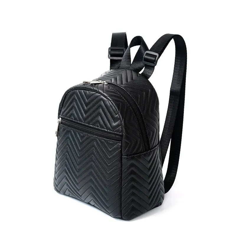 Mini Chevron Women Backpack