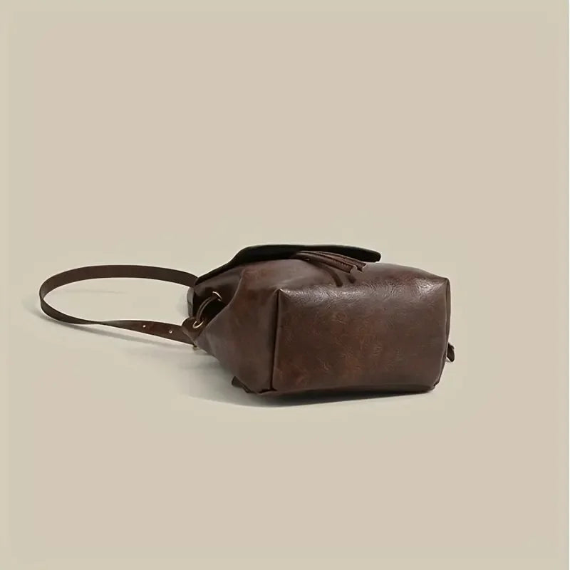 Women Mini PU Leather Backpack