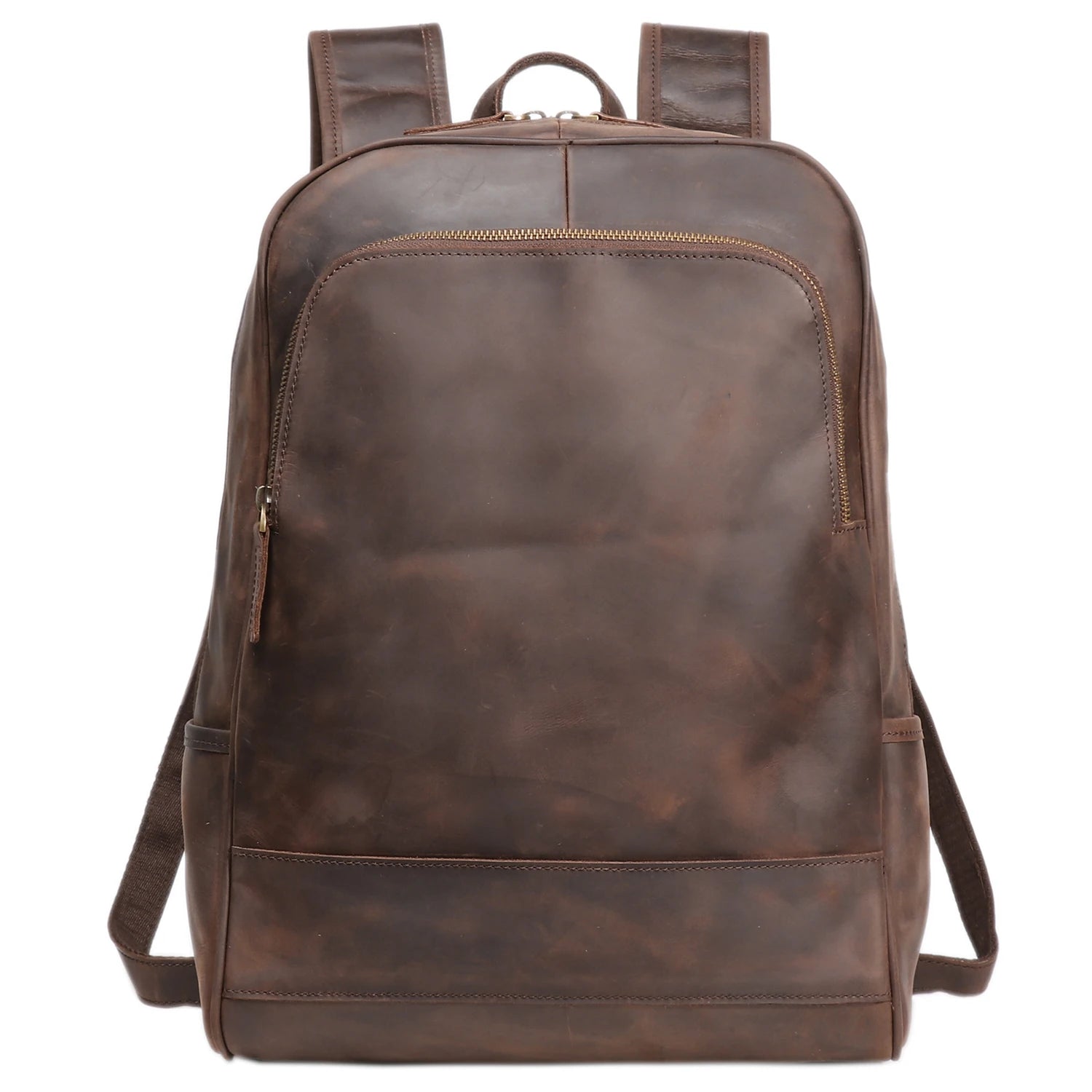 Vintage Genuine Leather Travel Backpack