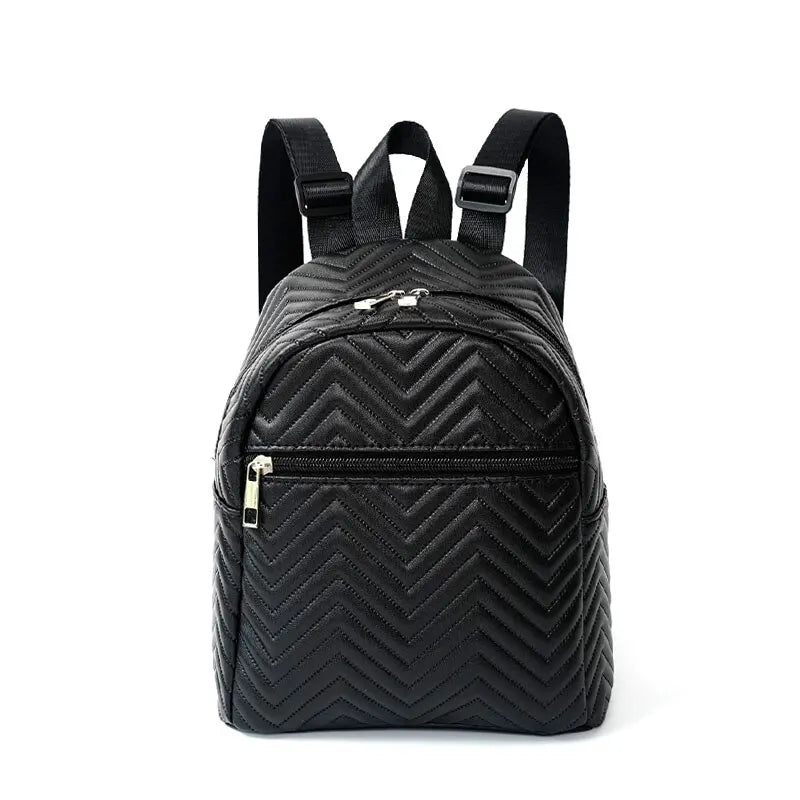 Mini Chevron Women Backpack